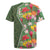 Africa Tropical Flowers Rugby Jersey Green Version - Wonder Print Shop