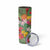 Africa Tropical Flowers Skinny Tumbler Green Version - Wonder Print Shop