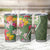 Africa Tropical Flowers Tumbler Cup Green Version - Wonder Print Shop