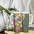 Africa Tropical Flowers Tumbler With Handle Green Version - Wonder Print Shop