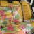 Africa Tropical Flowers Back Car Seat Cover Yellow Version