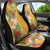 Africa Tropical Flowers Car Seat Cover Yellow Version