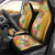 Africa Tropical Flowers Car Seat Cover Yellow Version