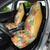 Africa Tropical Flowers Car Seat Cover Yellow Version