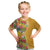 Africa Tropical Flowers Kid T Shirt Yellow Version - Wonder Print Shop