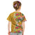 Africa Tropical Flowers Kid T Shirt Yellow Version - Wonder Print Shop