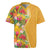 Africa Tropical Flowers Rugby Jersey Yellow Version - Wonder Print Shop