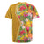 Africa Tropical Flowers Rugby Jersey Yellow Version - Wonder Print Shop