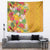 Africa Tropical Flowers Tapestry Yellow Version - Wonder Print Shop