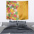 Africa Tropical Flowers Tapestry Yellow Version - Wonder Print Shop