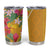 Africa Tropical Flowers Tumbler Cup Yellow Version - Wonder Print Shop