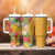 Africa Tropical Flowers Tumbler With Handle Yellow Version - Wonder Print Shop