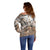 Africa Safari Animals Off Shoulder Sweater - Wonder Print Shop