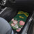 Personalized South Africa King Protea Car Mats With Kente Patterns - Wonder Print Shop