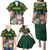 Personalized South Africa King Protea Family Matching Puletasi and Hawaiian Shirt With Kente Patterns - Wonder Print Shop