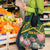 Personalized South Africa King Protea Grocery Bag With Kente Patterns