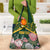 Personalized South Africa King Protea Grocery Bag With Kente Patterns