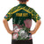 Personalized South Africa King Protea Kid Hawaiian Shirt With Kente Patterns - Wonder Print Shop