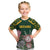 Personalized South Africa King Protea Kid T Shirt With Kente Patterns - Wonder Print Shop