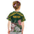 Personalized South Africa King Protea Kid T Shirt With Kente Patterns - Wonder Print Shop