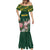 Personalized South Africa King Protea Mermaid Dress With Kente Patterns - Wonder Print Shop