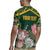 Personalized South Africa King Protea Rugby Jersey With Kente Patterns - Wonder Print Shop