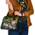 Personalized South Africa King Protea Shoulder Handbag With Kente Patterns