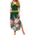 Personalized South Africa King Protea Summer Maxi Dress With Kente Patterns - Wonder Print Shop