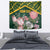 Personalized South Africa King Protea Tapestry With Kente Patterns - Wonder Print Shop