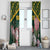 Personalized South Africa King Protea Window Curtain With Kente Patterns - Wonder Print Shop