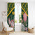 Personalized South Africa King Protea Window Curtain With Kente Patterns - Wonder Print Shop