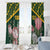 Personalized South Africa King Protea Window Curtain With Kente Patterns - Wonder Print Shop