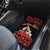 Personalized Albania Christmas Car Mats Albanian Man Playing Lahuta With Red Poppy - Wonder Print Shop