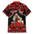 Personalized Albania Christmas Hawaiian Shirt Albanian Man Playing Lahuta With Red Poppy - Wonder Print Shop