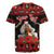 Personalized Albania Christmas Rugby Jersey Albanian Man Playing Lahuta With Red Poppy - Wonder Print Shop