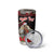 Personalized Albania Christmas Tumbler Cup Albanian Man Playing Lahuta With Red Poppy - Wonder Print Shop