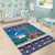 Personalized Liberia Christmas Area Rug The Love of Liberty Brought Us Here - Wonder Print Shop