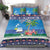 Personalized Liberia Christmas Bedding Set The Love of Liberty Brought Us Here - Wonder Print Shop