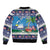 Personalized Liberia Christmas Bomber Jacket The Love of Liberty Brought Us Here - Wonder Print Shop