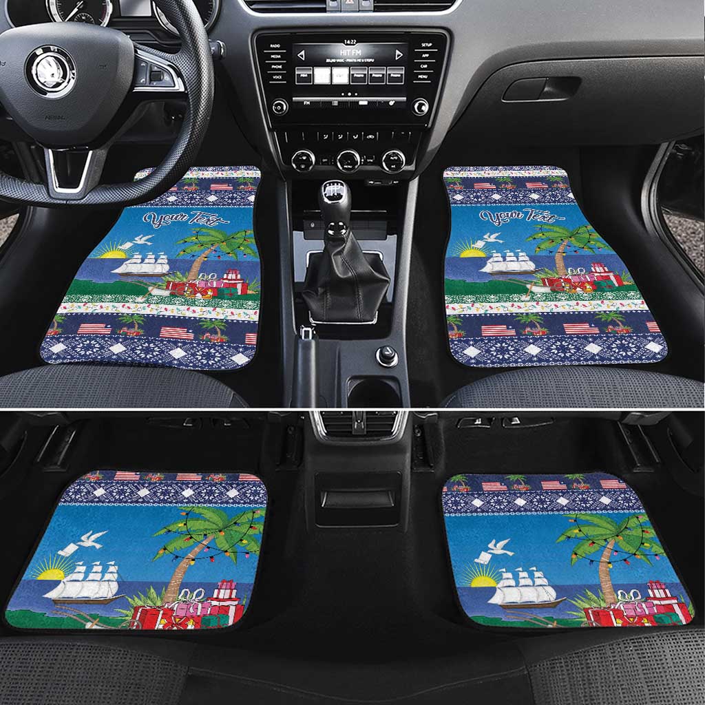 Personalized Liberia Christmas Car Mats The Love of Liberty Brought Us Here - Wonder Print Shop