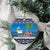 Personalized Liberia Christmas Ceramic Ornament The Love of Liberty Brought Us Here - Wonder Print Shop