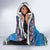 Personalized Liberia Christmas Hooded Blanket The Love of Liberty Brought Us Here