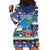 Personalized Liberia Christmas Hoodie Dress The Love of Liberty Brought Us Here