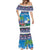 Personalized Liberia Christmas Mermaid Dress The Love of Liberty Brought Us Here - Wonder Print Shop