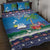 Personalized Liberia Christmas Quilt Bed Set The Love of Liberty Brought Us Here - Wonder Print Shop