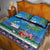 Personalized Liberia Christmas Quilt Bed Set The Love of Liberty Brought Us Here - Wonder Print Shop