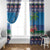 Personalized Liberia Christmas Window Curtain The Love of Liberty Brought Us Here - Wonder Print Shop