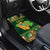 Personalized Ireland Christmas Car Mats Irish Harp With Lucky Shamrock - Wonder Print Shop