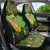 Personalized Ireland Christmas Car Seat Cover Irish Harp With Lucky Shamrock - Wonder Print Shop