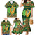 Personalized Ireland Christmas Family Matching Mermaid Dress and Hawaiian Shirt Irish Harp With Lucky Shamrock - Wonder Print Shop